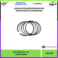 Hyundai I10 1.25 Korea Aftermarket Piston Ring Set Standard Size (23040-03000)