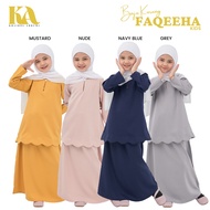 KHAIROL ARRUMI Baju Kurung Budak Perempuan 1-12Y / Baju Kurung Kids Kanak2 Navy Blue Mustard Nude Gr