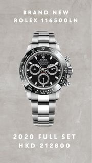 Rolex Daytona 116500ln Black 2020 888