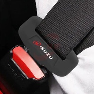 [Ready Stock] 2/1pcs ISUZU Logo Car Seat Belt Buckle Clip Protector Case Anti-Scratch Cover for ISUZ