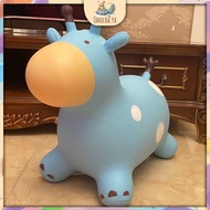 Jumping Horse Bouncy Horse Pump Animal Horse Children Kids Ride-On Inflatable Bouncing Jumping Anima