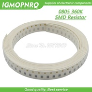 300pcs 0805 SMD Resistor 360K ohm Chip Resistor 1/8W 360K ohms 0805-360K