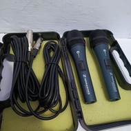 Keka'Store 1 Suitcase Contains 2 Microphones Sennheiser E 845 S. Vocal Mic, Clear Sound and