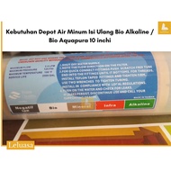 Bio Alkaline Refillable Drinking Water Depot 10-inch Bio Aquapura/