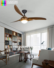 天怡燈飾 - T.Y.L 52-DC-151834 啡色 風扇燈 吊扇燈 LED DC Ceiling Fan 5速 正風逆風 天花風扇燈