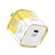 Yoodex® หัวชาร์จเร็ว พอร์ต Type-C รองรับ PD 20W + QC 3.0 สำหรับ iOS/Android/PC Fast Charger Adapte