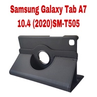 เคสฝาพับ Samsung Galaxy Tab A7 10.4（2020）SM-T500 T505Case แท็บเล็ต หมุนได้ 360 องศา ทั้งแนวตั้งและแนวนอน กันกระแทก
