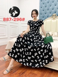 New Long Skirt Casual Floral Bohemian Style Indian Retro Summer Womens Clothing