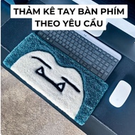 Sleeping Snorlax keyboard armrest - Size 45x15 - shop takes order link