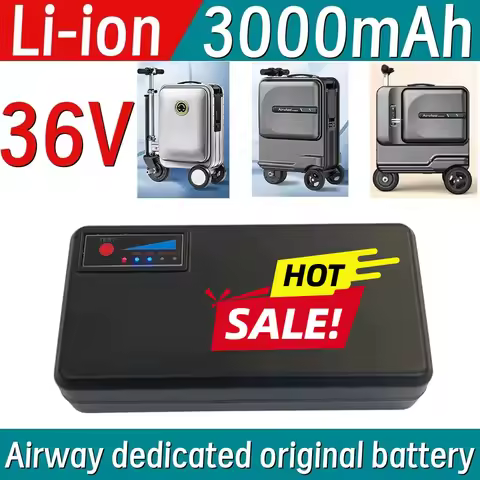 36V 3.0Ah Airway SE3S electric luggage battery 3000mAh can board BEKE \ Airwheel lithium battery min