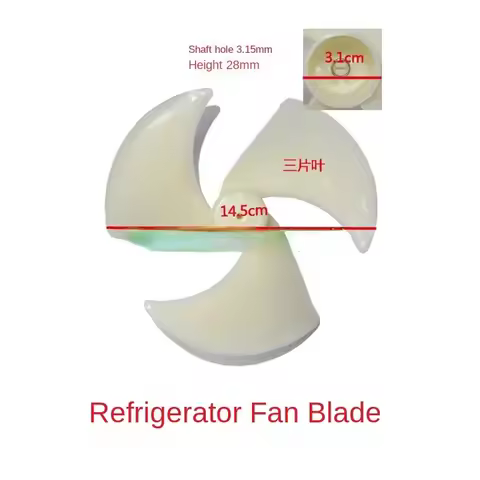 100% New For Haier LG Samsung Refrigerator Refrigeration Freezer Fan Blade 15cm