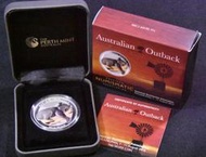 2012 澳洲彩色無尾熊 1 OZ 銀幣