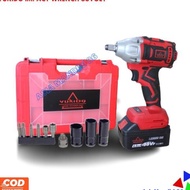 Ready Bos Impact Wrench Cordless 88V Yukido Mesin Pembuka Baut / Mesin Impek / Impek Batre / Impek 2