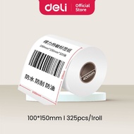 Deli A6 Thermal Sticker [325pcs] (15cm x 10cm - 4 in.) Waterproof Oil-resistant Scratch-resistant
