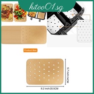 High-temperature Resistant Non-stick Silicone Paper Liner For Air Fryer Compatible Dz201 Ninja