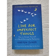 Preloved Hardcover Book Love For Imperfect Things by Haemin Sunim