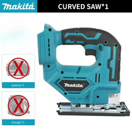 Makita | Makita DJV182Z Brushless 18V 340W Cordless Electric Jigsaw Barrel Handle Saw Blade Tool Kit