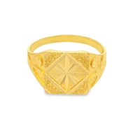 Top Cash Jewellery 916 Gold Biscuit Ring