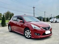 2015 Nissan Tiida 1.6 紅#強力過件9 #強力過件99%、#可全額貸、#超額貸、#車換車結清