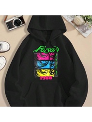 Poison Big Size Women Hoodie 70s 80s 90s Retro Album Cover Design Guns N' Roses Inspired Jacket For 