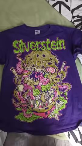 Rare! Silverstein Band T-Shirt Unisex Short Sleeve Full Size S to 5XL EN388