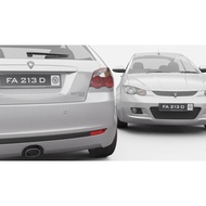 Softcopy Proton Satria Neo 3D Model Asset (not diecast)