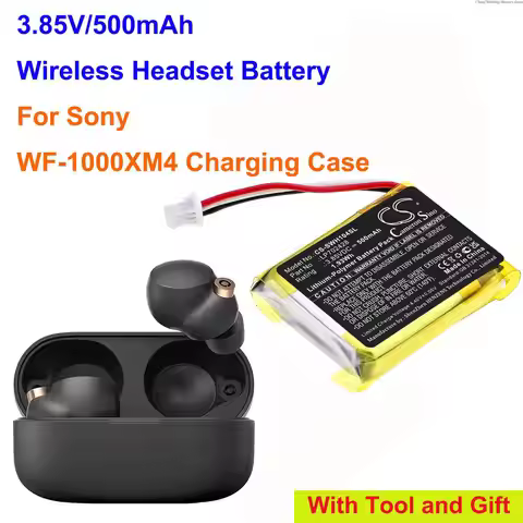 OrangeYu 500mAh Battery LP702428 for Sony WF-1000XM4 Charging Case