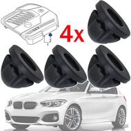 4X Engine Top Cover Trim Rubber Mount Grommet Bush Bump Stop 11127614138 For BMW 1 2 3 4 5 6 7 SERIE