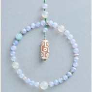 HOSEIKI EXCLUSIVE BLUE PHONE CHARM WITH 9 EYE DZI