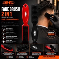 Fade brush Ring barber brush hair cleaning brush barber cutting scissors for fading shaving brush