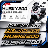 EMBLEM SYM HUSKY 200 LOGO EMBLEM ACCESSORIES ACCESSORY MODIFIED MODIFY
