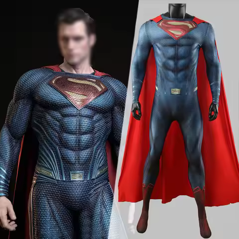 Super Hero Justice League Cosplay Man Costume Superhero Henry Cavill Spandex Disfraces Bodysuits Zen