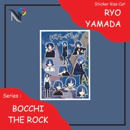 Sticker Kiss Cut Anime Bocchi The Rock RYO YAMADA