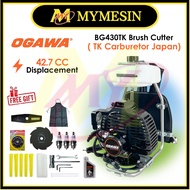 MY OGAWA BG430RX / BG430TK Brush Cutter 43CC Original TK Carburetor Japan Heavy Duty Mesin Rumput