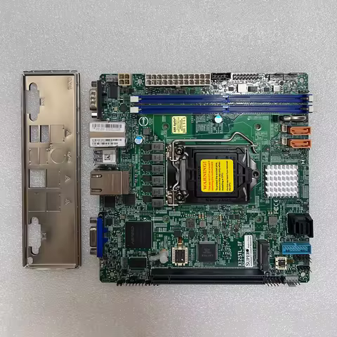 X12STL-IF C252 Mini-ITX LGA-1200 64GB DDR4-3200MHz 6XSATA 3 Server Motherboard