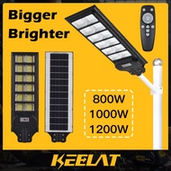 KEELAT Solar Street Lighting Outdoor Waterproof IP67 LED Lamp Lampu Jalan Street Sensor Lampu Solar 