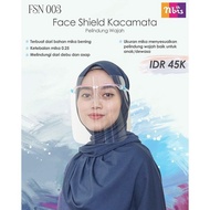 face shield 【Ready Stock】 Face Shield Nibras Fsn 003 Fase Shield Glasses Premium Nibras