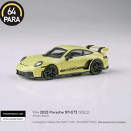 PARA 1/64 2025 Porsche 911 GT3 992.2 Porsche Alloy Car Model