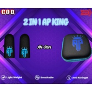 Gaming thumb cover (2 IN 1) Ap king - Blue Ap king game cover