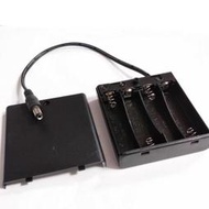 0515到【DY309】3號電池座 電池盒3號4槽含蓋帶開關 電池座 4節串聯6V塑料電池盒