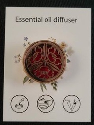 15mm山茶花香薰口罩磁石扣