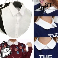 SINSIN Lace Fashion Solid Shirt Vintage Detachable