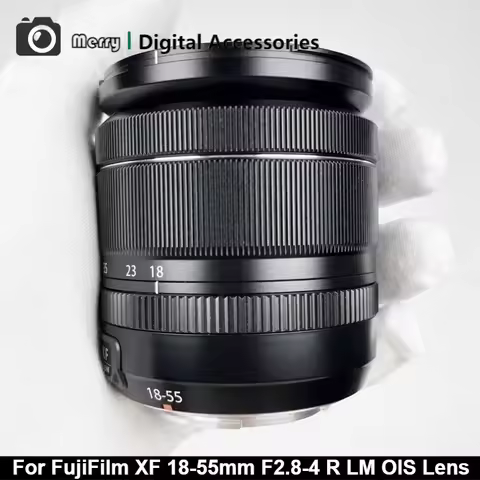95% New Genuine For FujiFilm XF 18-55mm F2.8-4 R LM OIS Lens APS-C Format Standard Zoom Lens