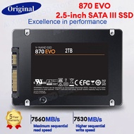 Original SATA III SSD 870 EVO 2.5''  500GB 1TB 2TB 4TB Internal Solid State Drive High Speed Hard Disk for Laptop PC Desktop SSD