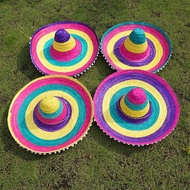 Jojokids - colorful traditional mexiko hat / sombrero mexican hat mexico costume hat rainbown mexico