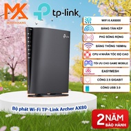 TP-Link Archer AX80 – Wi-Fi Router 6 AX6000, 8 Stream, 2.5G Port