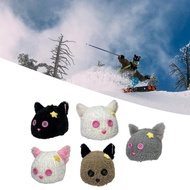 [Homyl478] Ski Helmet Cover, Cute Helmet Decoration for Children And Adults, Ideal As A Birthday Gif