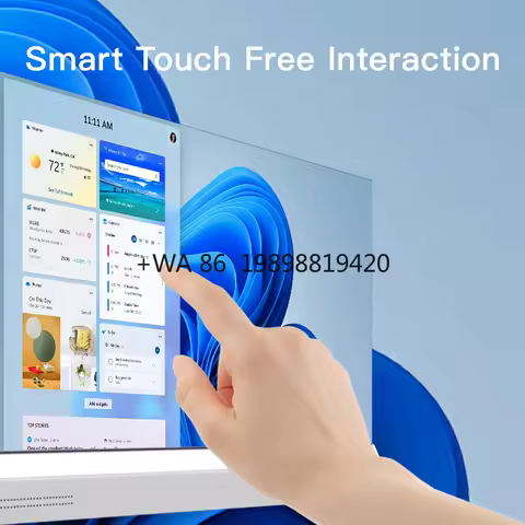 30 Inch Double Sided Transparent OLED Smart TV Display Digital Signage and Displays Advertising Play