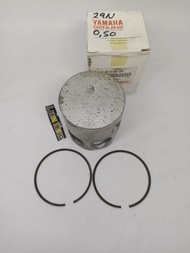 Piston + ring seher peston mesin blok os 50 3KA 29N Rxk Kobra Cobra Rxking new Rx king Master Origin