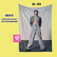 Jungle blanket - handsome blanket - bts blanket -jungkook -jk -bts -custom blanket